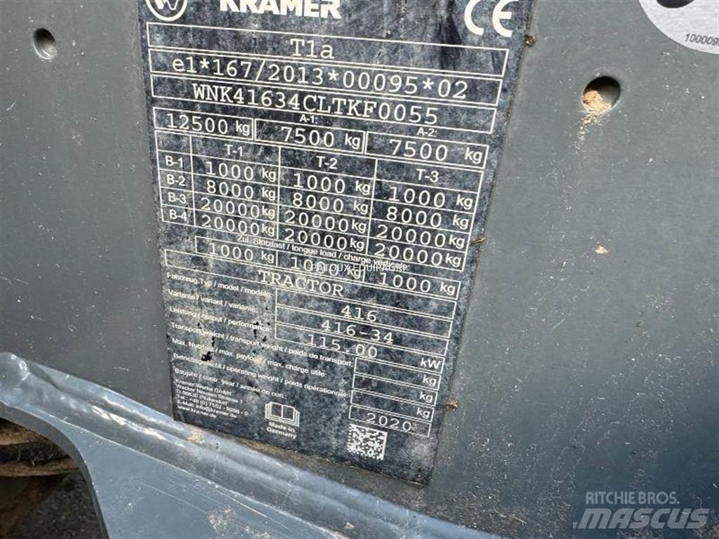 Kramer KT557 Tarimsal teleskopik yükleyiciler