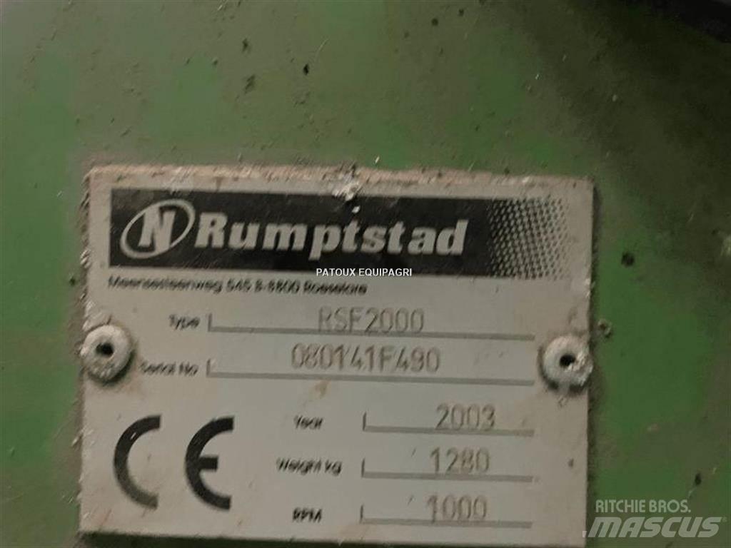 Rumpstad RSF2000 Üniversal ekim makinasi