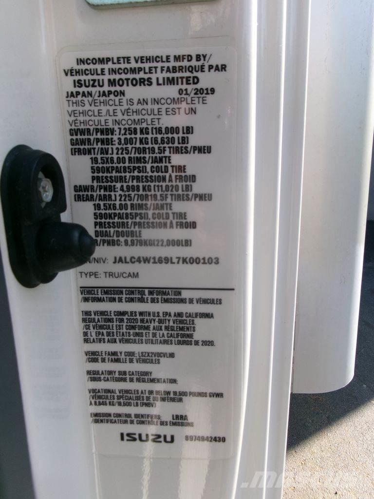 Isuzu NPRHD Flatbed kamyonlar