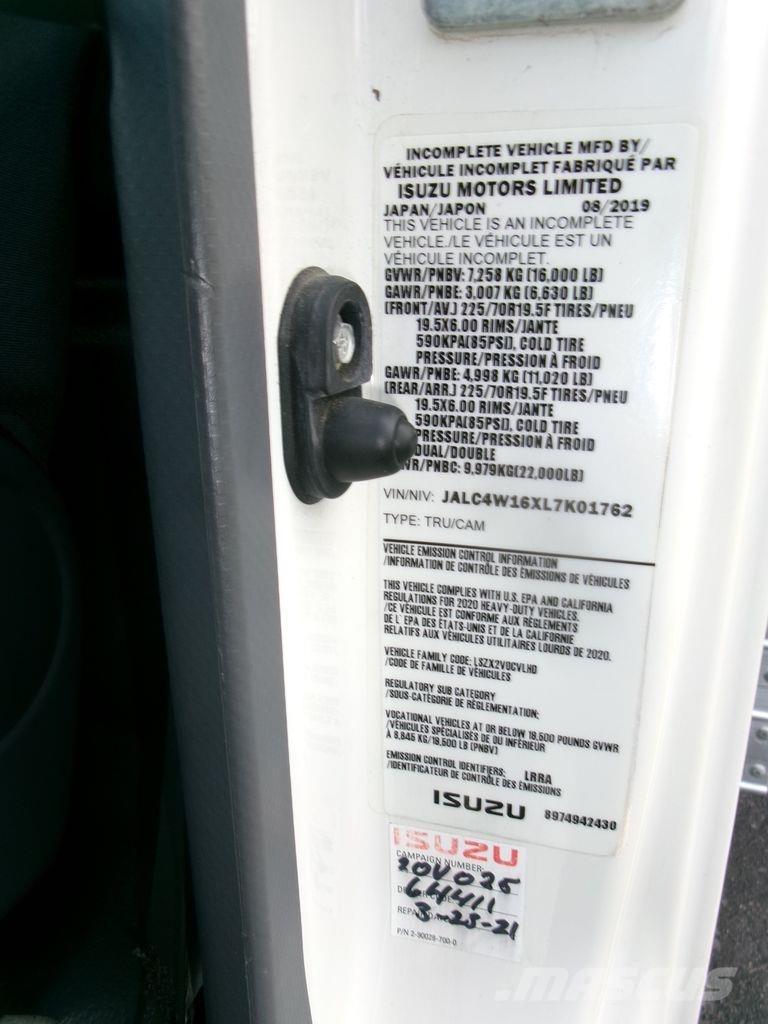 Isuzu NPRHD Kapali kasa kamyonlar