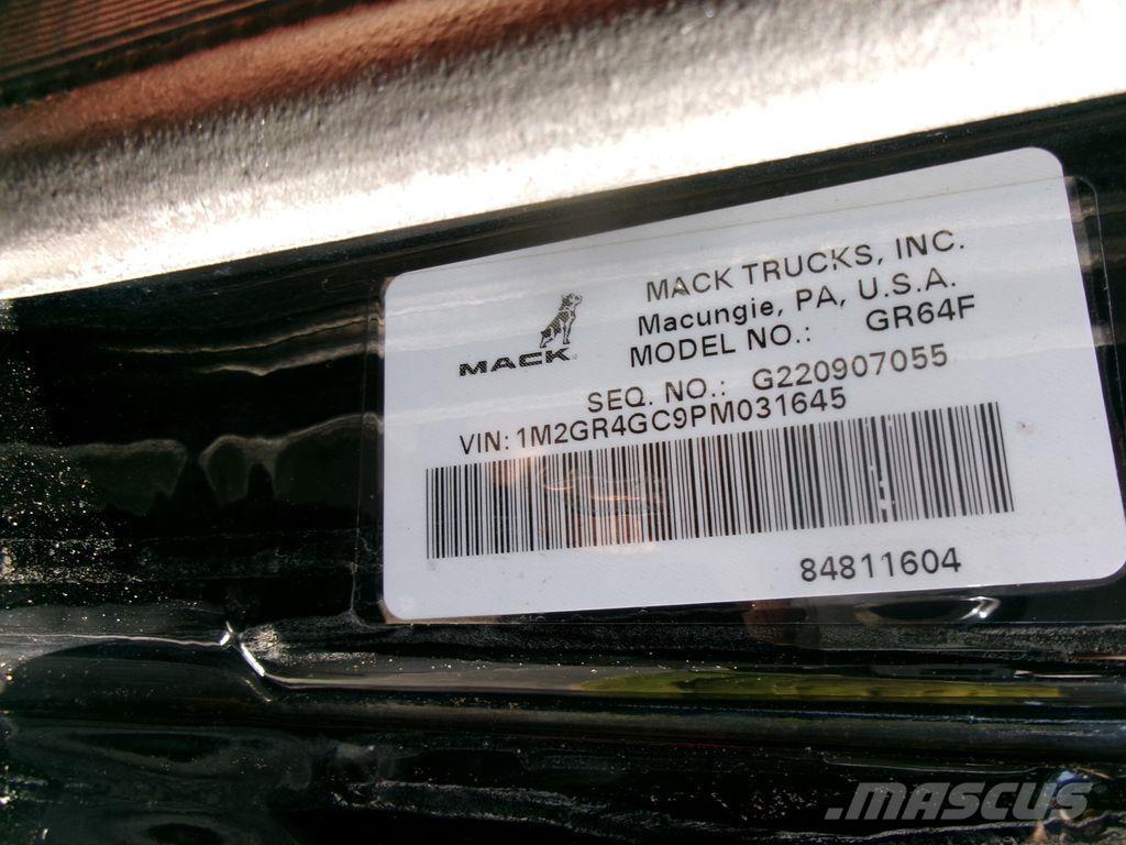 Mack GR64F Damperli kamyonlar