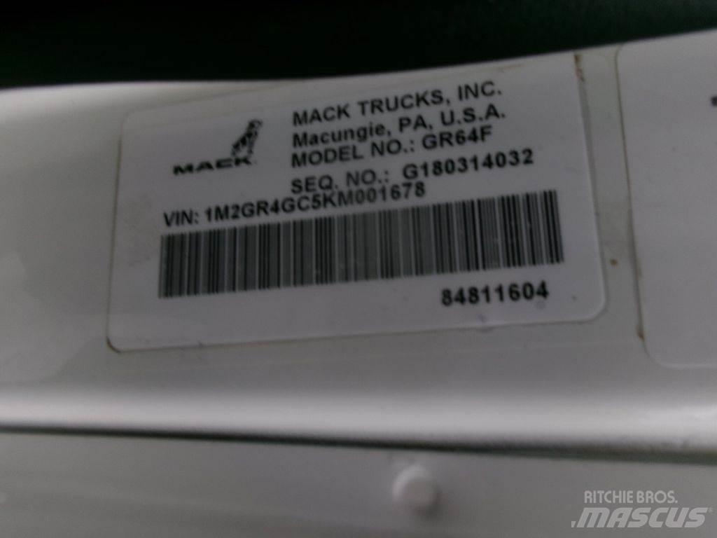 Mack GU713 Damperli kamyonlar