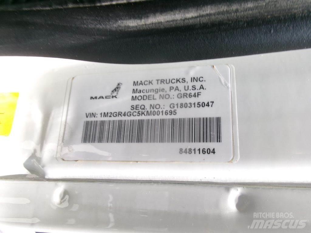 Mack GU713 Damperli kamyonlar