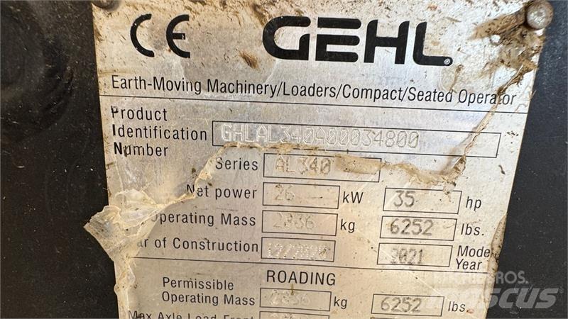 Gehl AL 340 Mini yükleyiciler