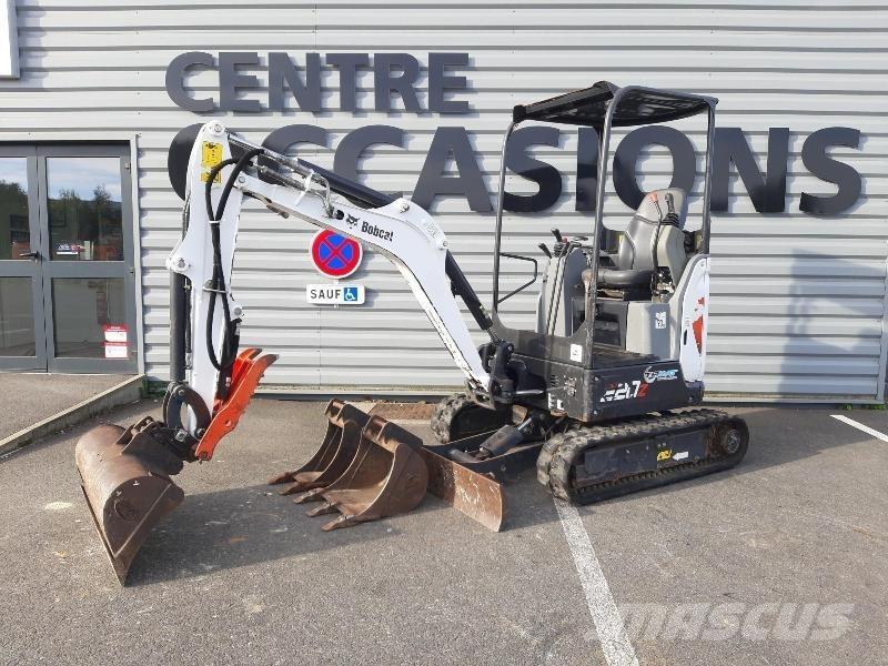 Bobcat E20Z Mini ekskavatörler, 7 tona dek