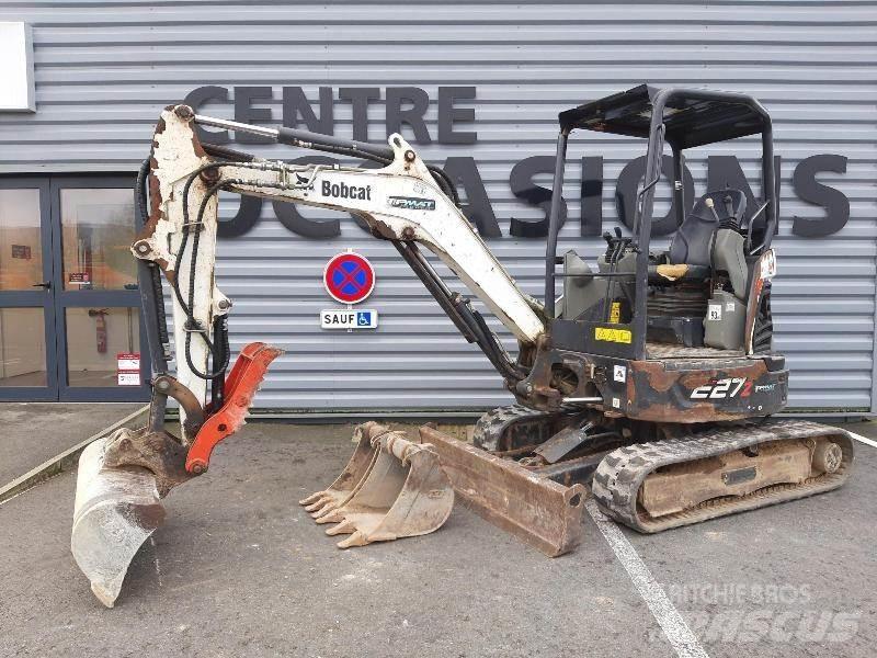 Bobcat E27Z E2 Mini ekskavatörler, 7 tona dek