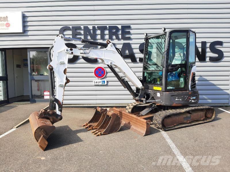 Bobcat E27Z E2 Mini ekskavatörler, 7 tona dek