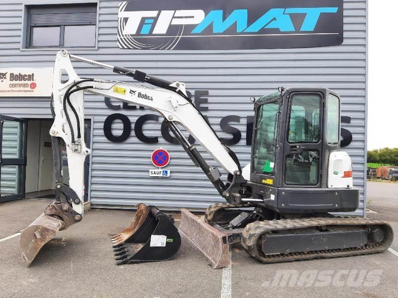 Bobcat E50 Mini ekskavatörler, 7 tona dek