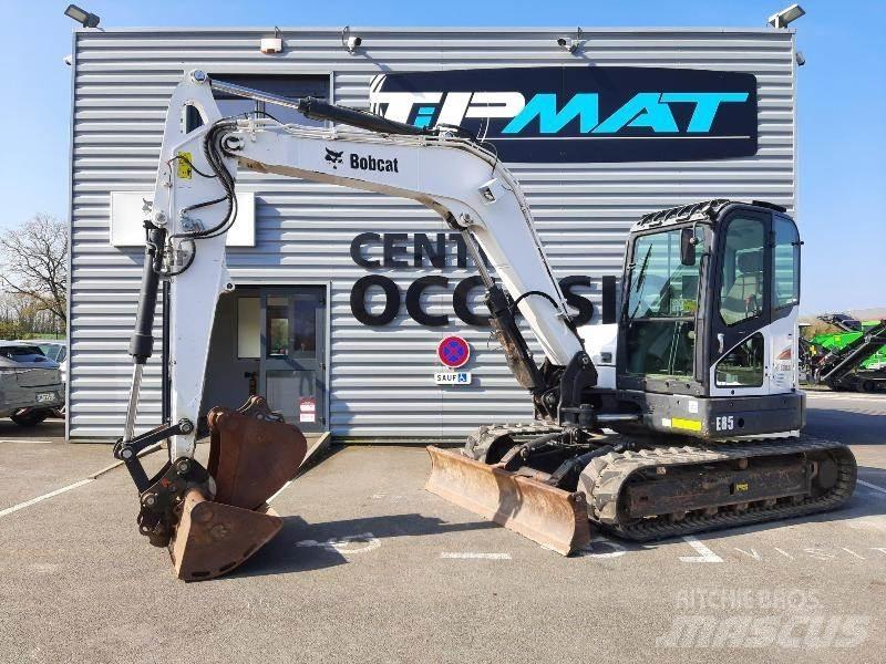 Bobcat E85 Paletli ekskavatörler