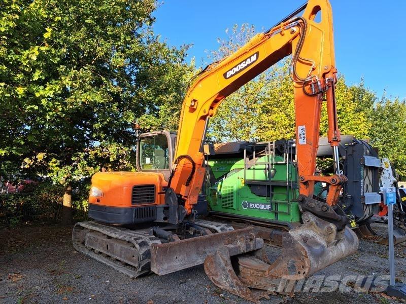 Doosan DX85R-3 Mini ekskavatörler, 7 tona dek