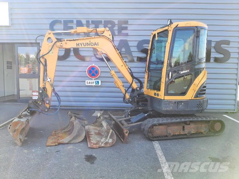 Hyundai R25Z-9AK Mini ekskavatörler, 7 tona dek