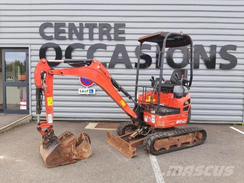 Kubota U17-3A Mini ekskavatörler, 7 tona dek