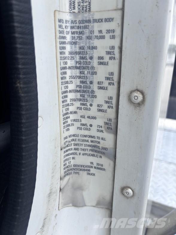 Freightliner 122SD Damperli kamyonlar