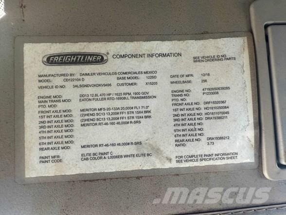 Freightliner 122SD Damperli kamyonlar