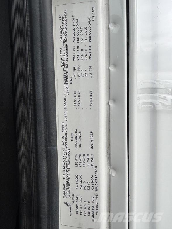 Mack ANTHEM 64T Çekiciler