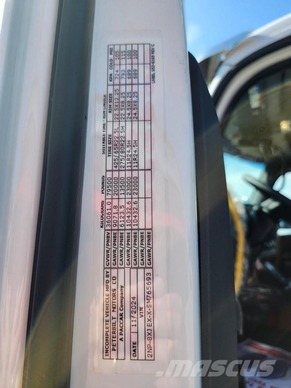 Peterbilt 548 Damperli kamyonlar