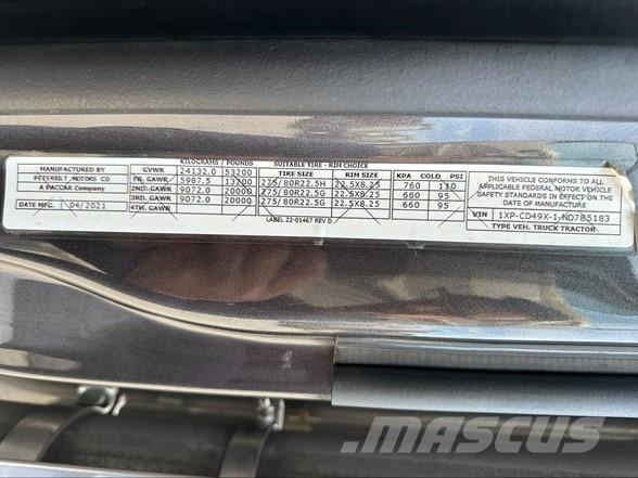 Peterbilt 567 Çekiciler