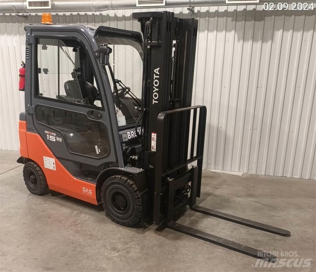 Toyota 42-8FDF15 Dizel forkliftler