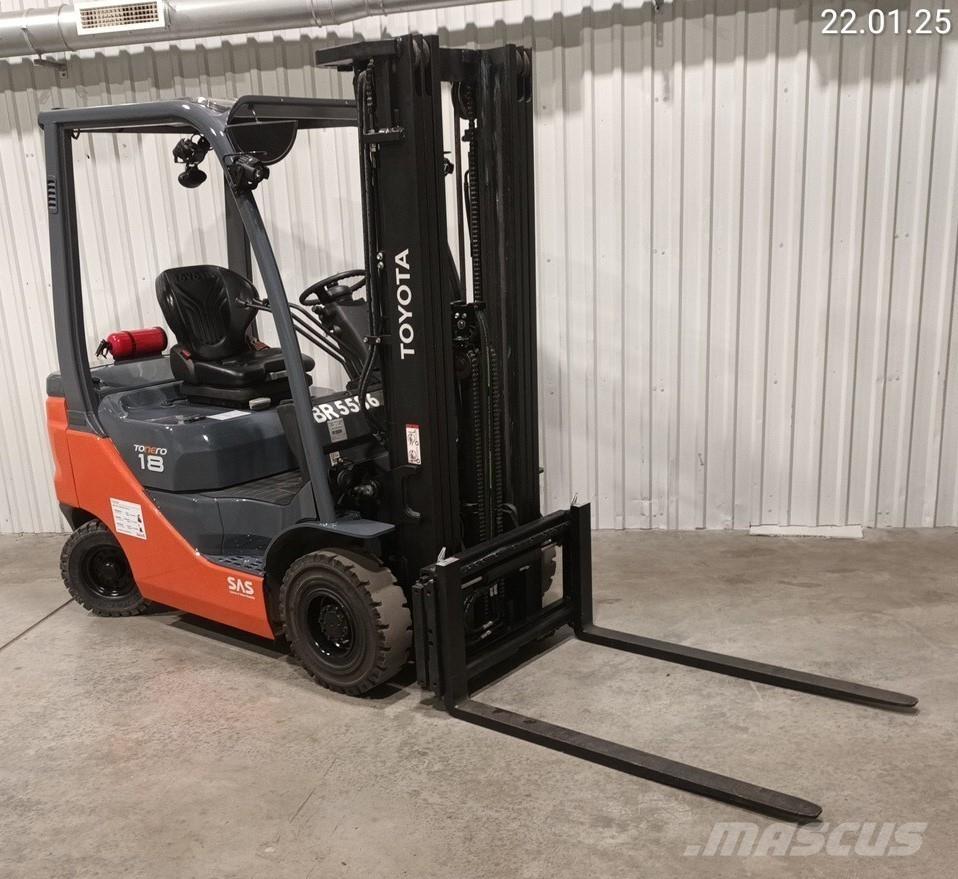 Toyota 42-8FDF18 Dizel forkliftler