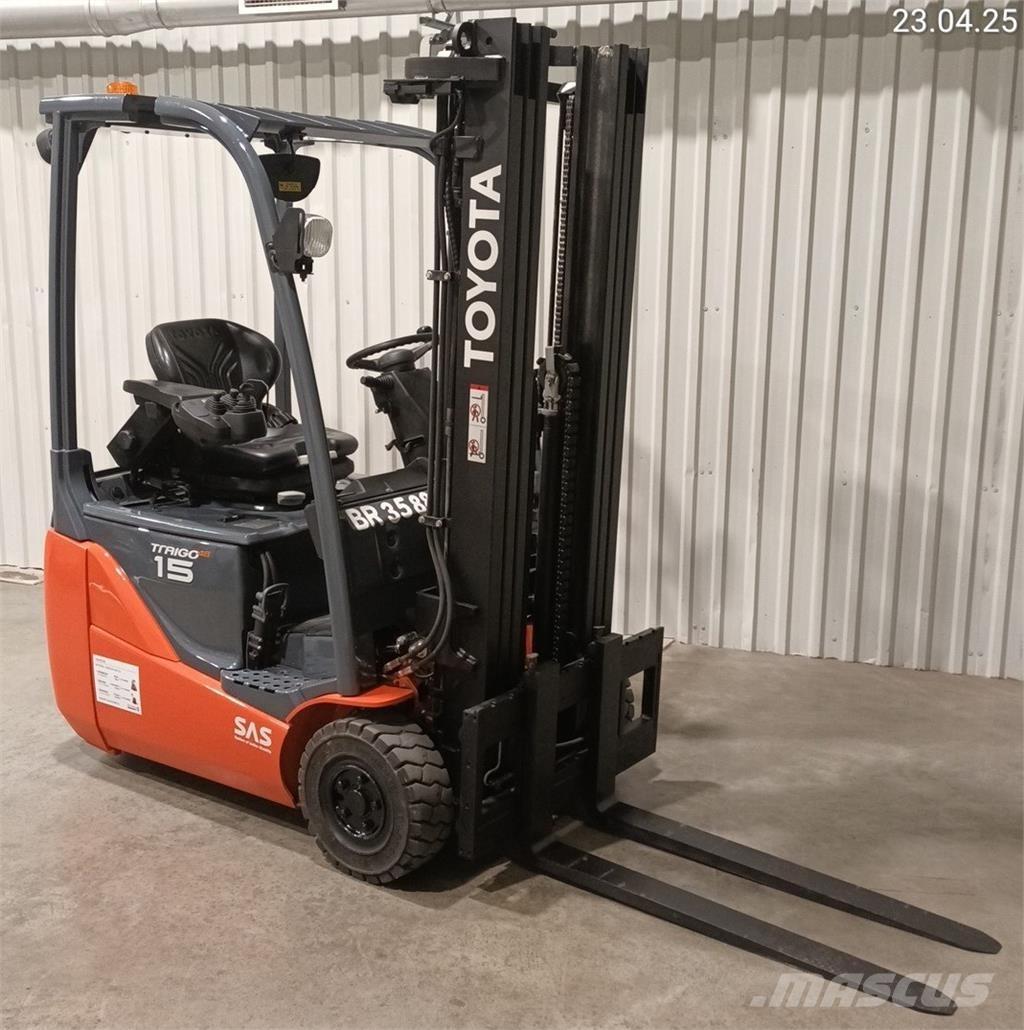 Toyota 8FBE15T Elektrikli forkliftler