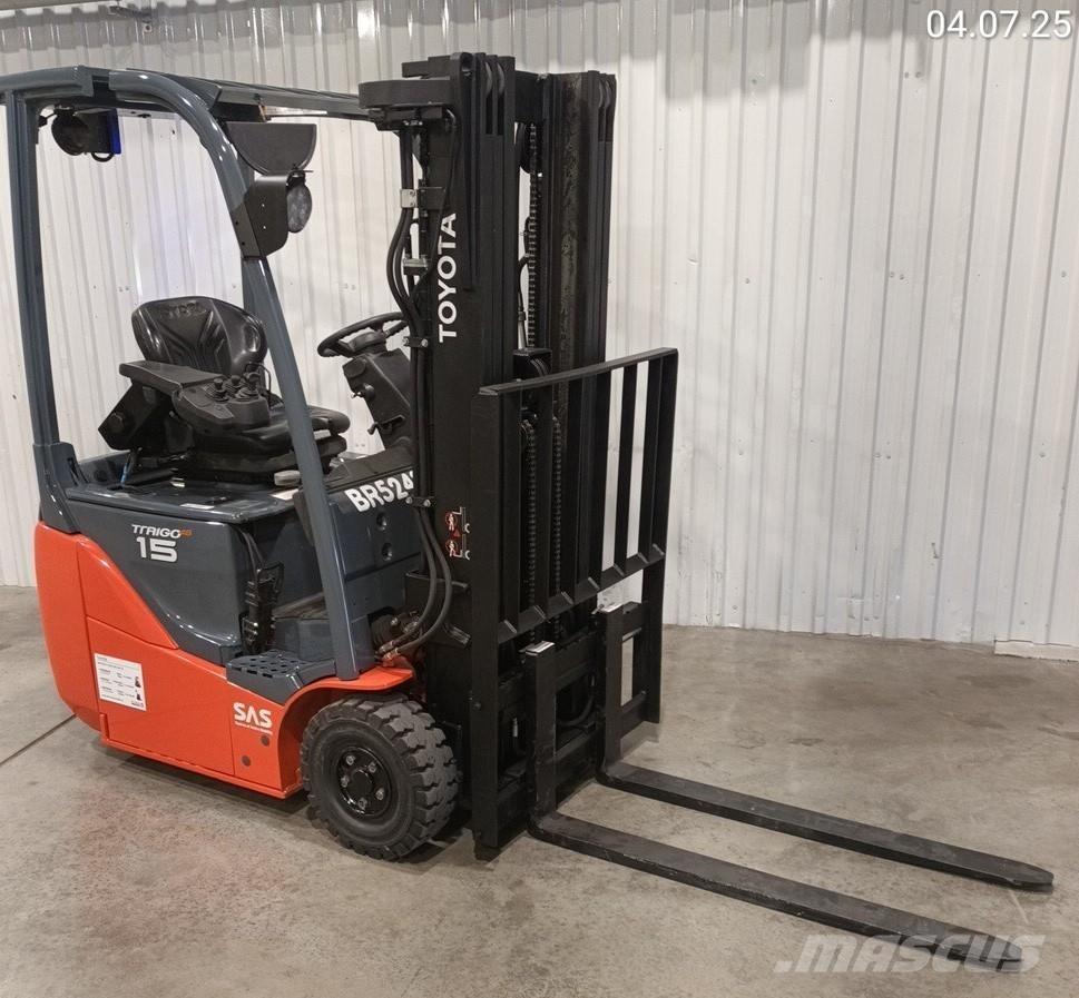Toyota 8FBE15T Elektrikli forkliftler
