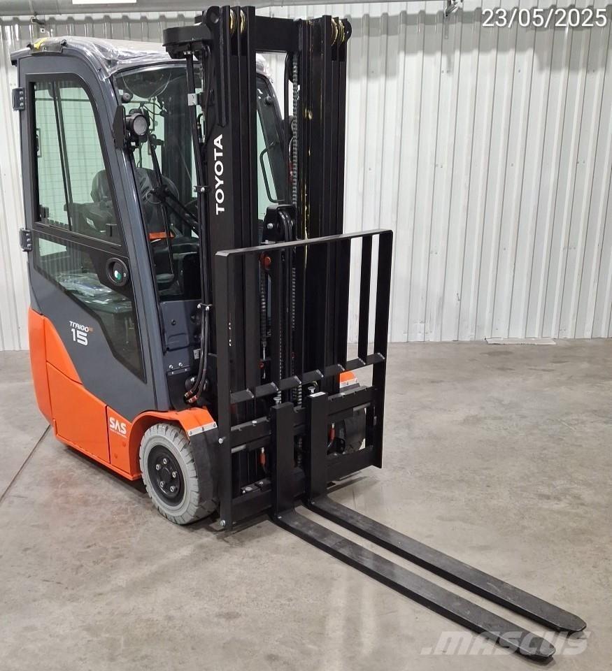 Toyota 8FBE15T Elektrikli forkliftler