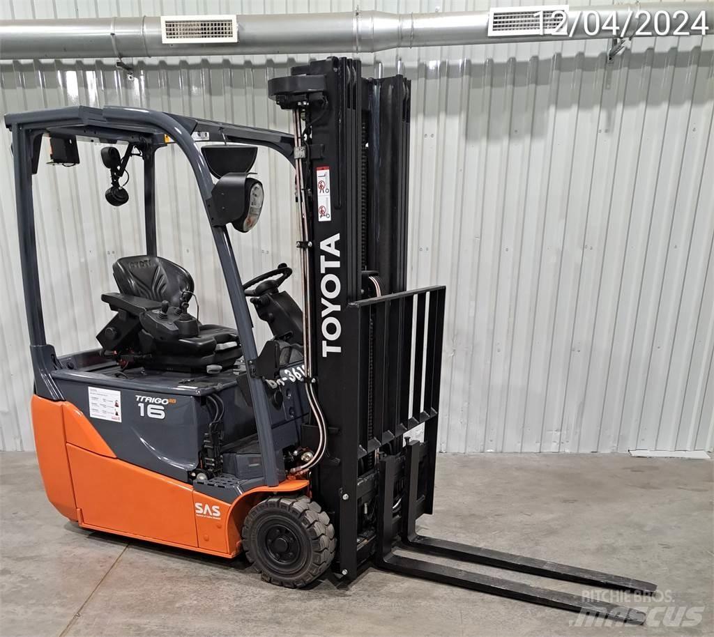 Toyota 8FBE16T Elektrikli forkliftler