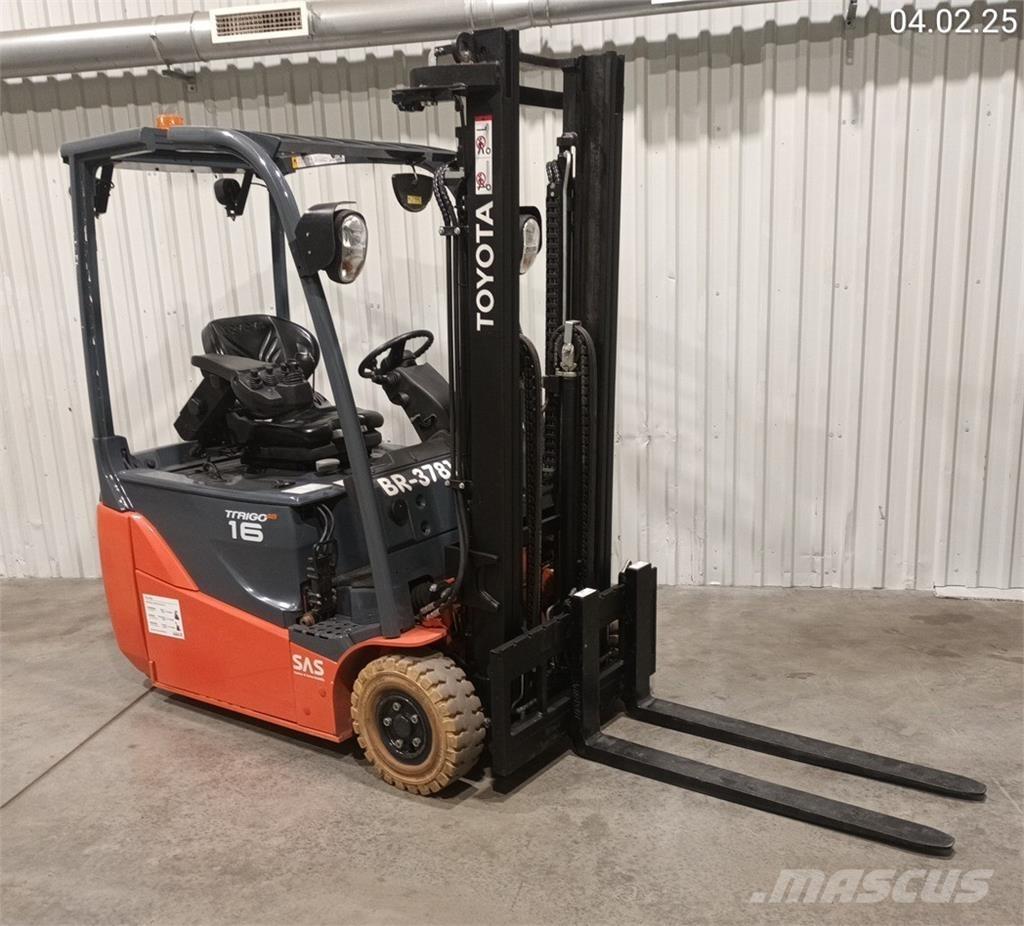 Toyota 8FBE16T Elektrikli forkliftler