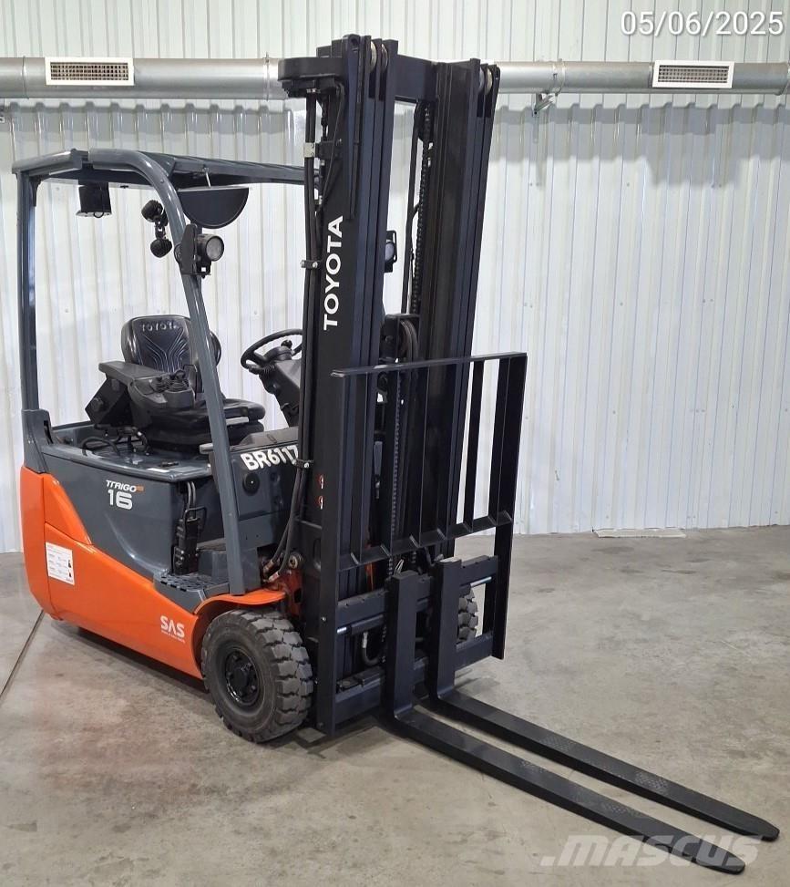 Toyota 8FBE16T Elektrikli forkliftler
