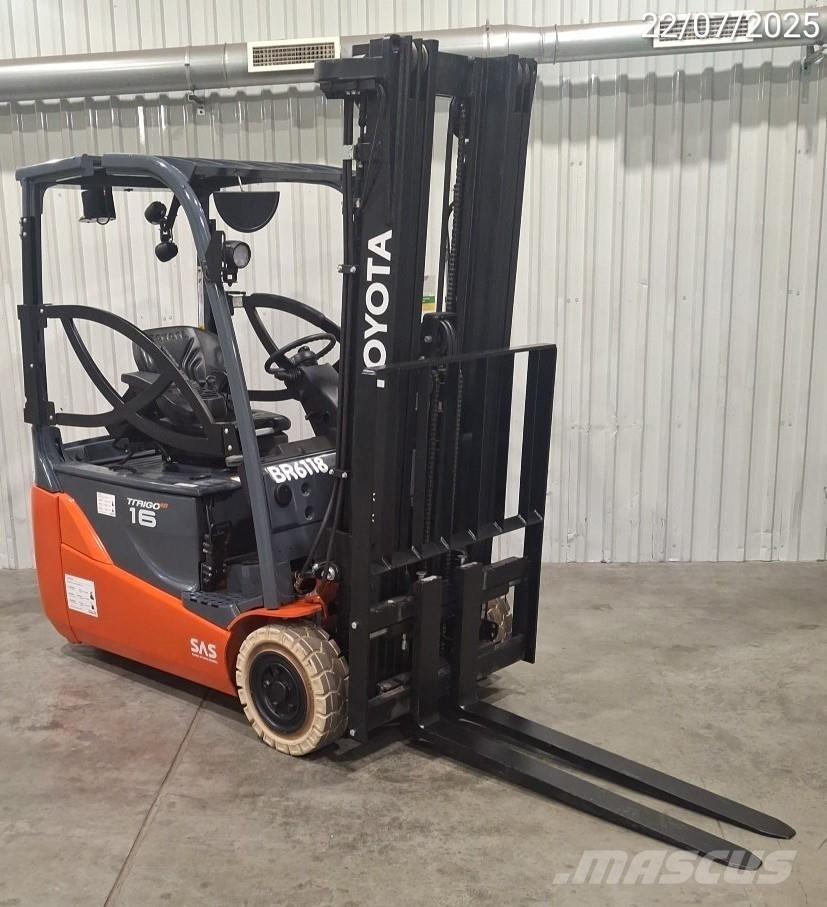 Toyota 8FBE16T Elektrikli forkliftler