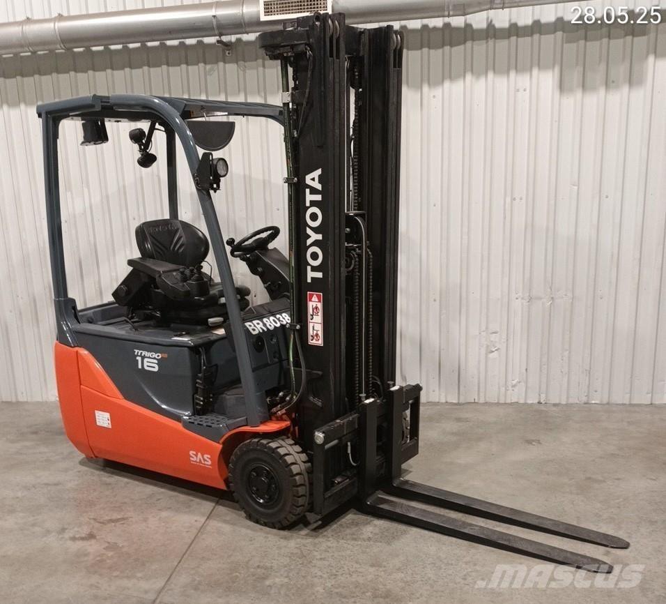 Toyota 8FBE16T Elektrikli forkliftler