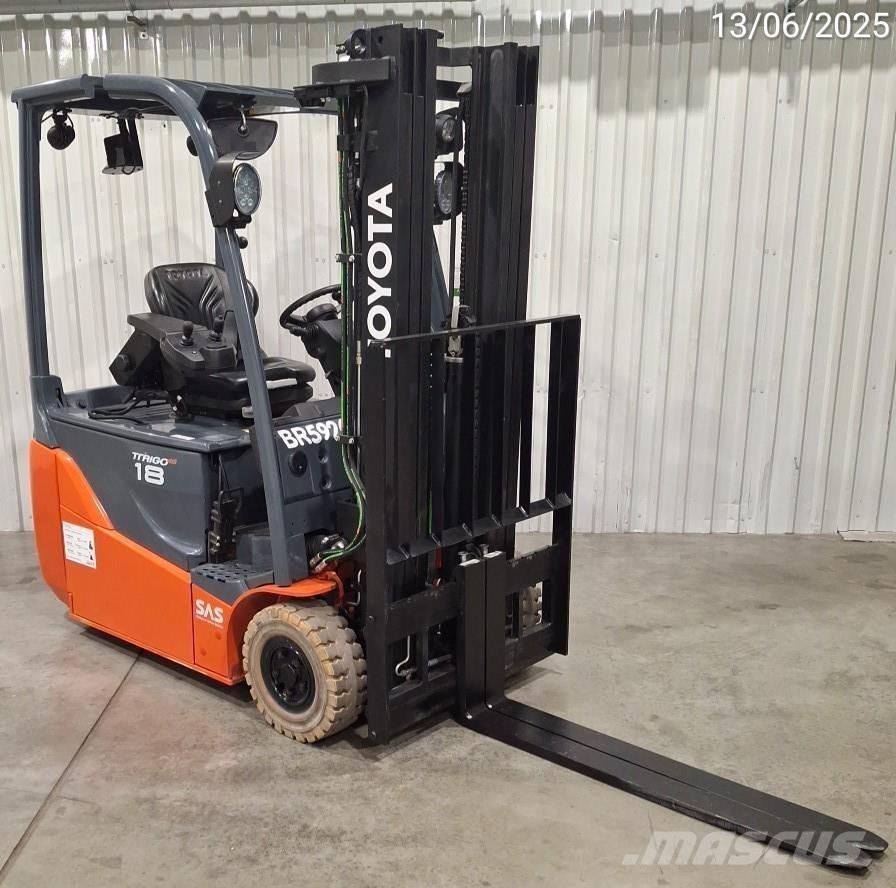 Toyota 8FBE18T Elektrikli forkliftler