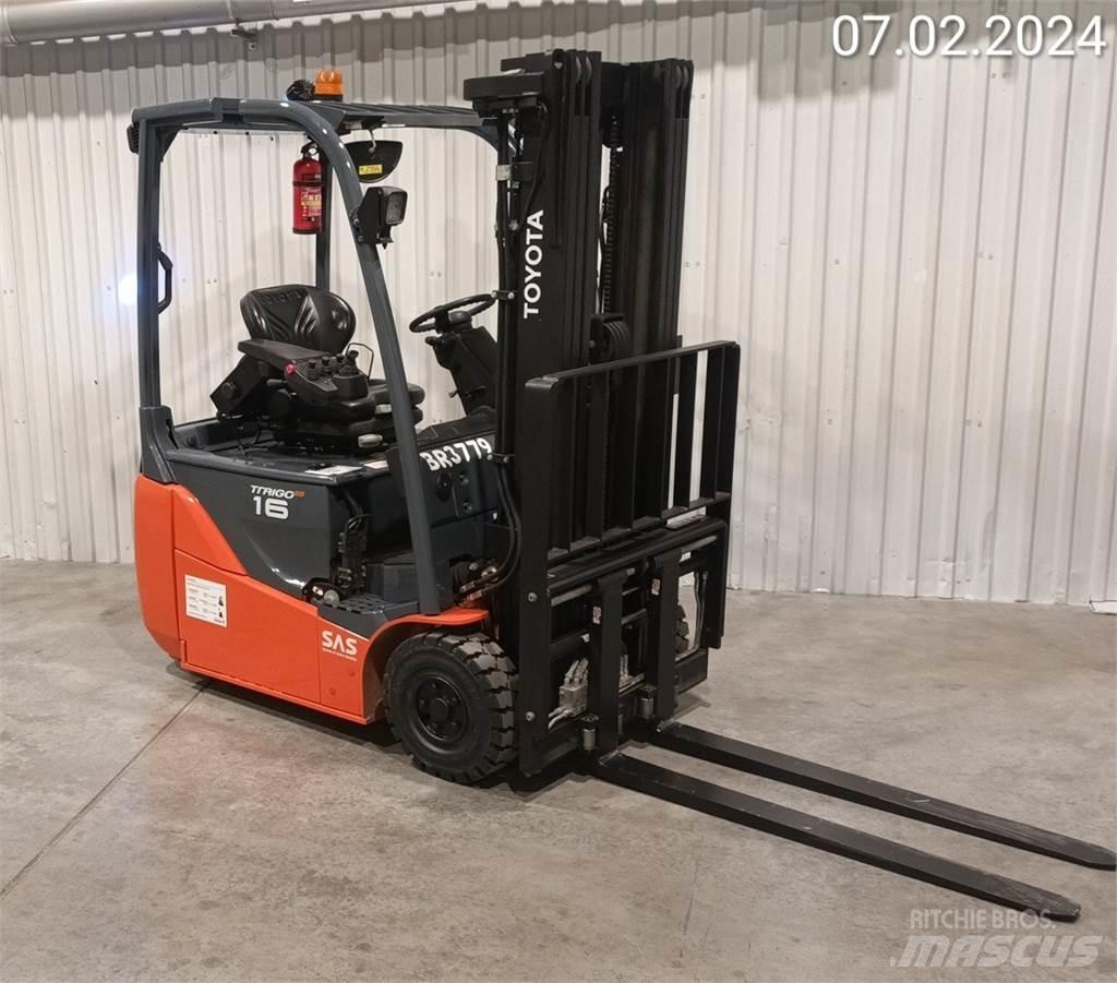 Toyota 8FBEK16T Elektrikli forkliftler
