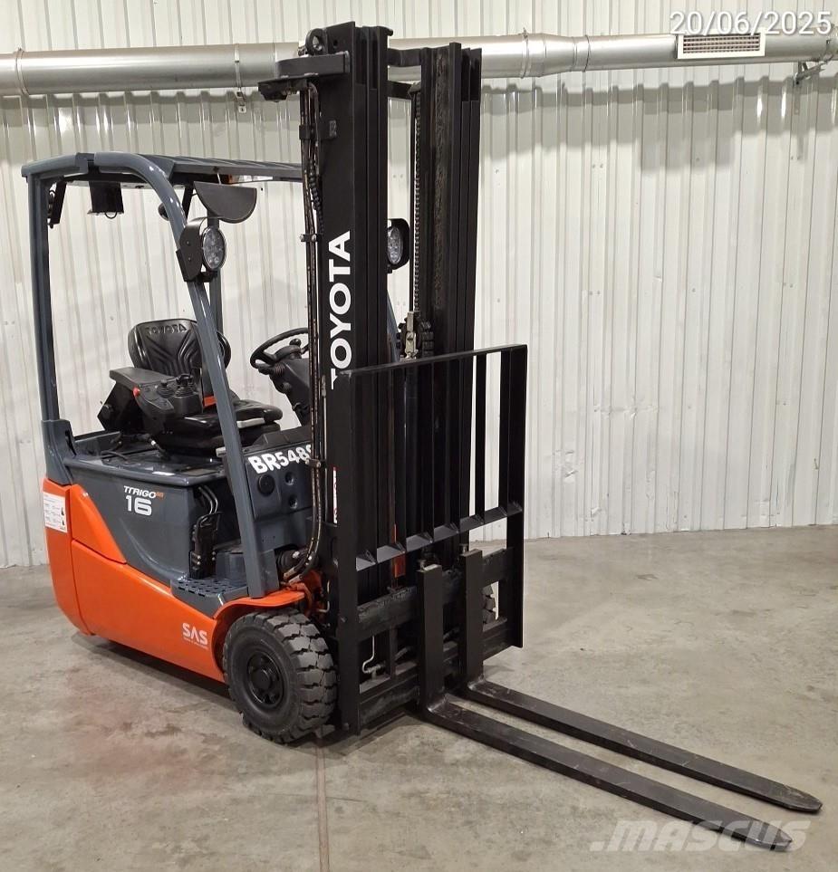 Toyota 8FBEK16T Elektrikli forkliftler