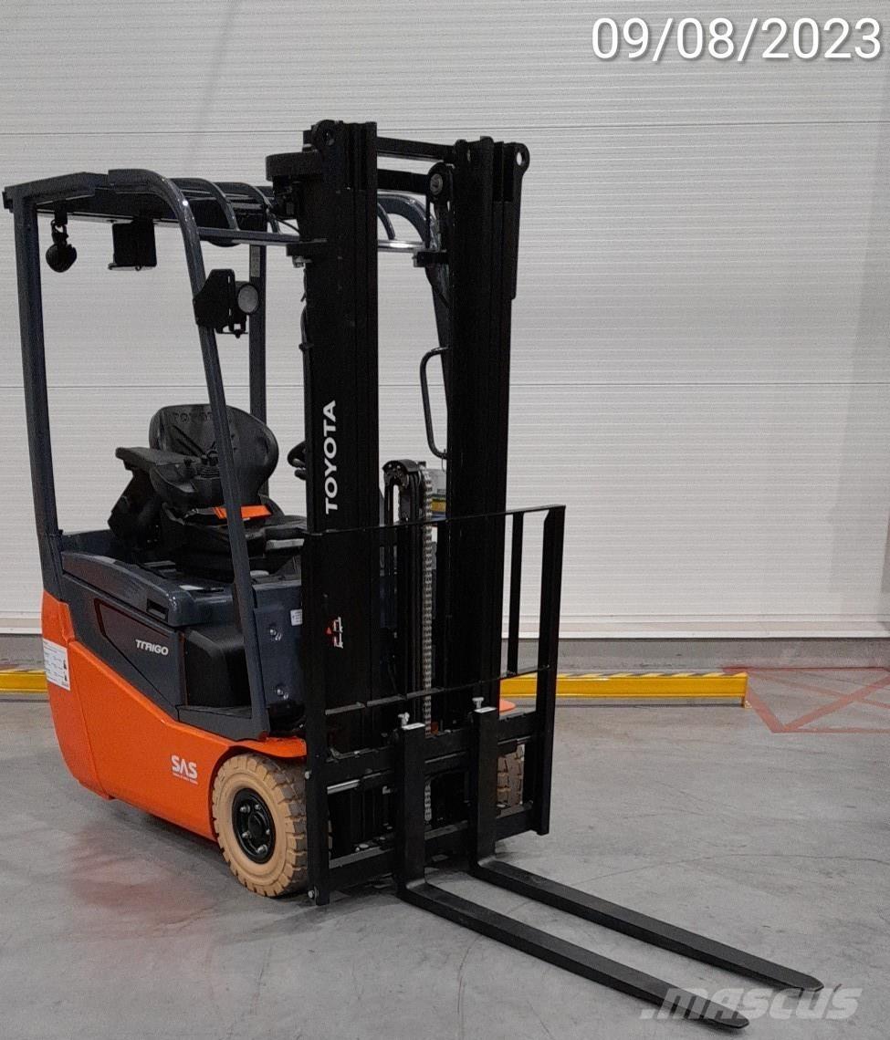 Toyota 8FBES13T Elektrikli forkliftler