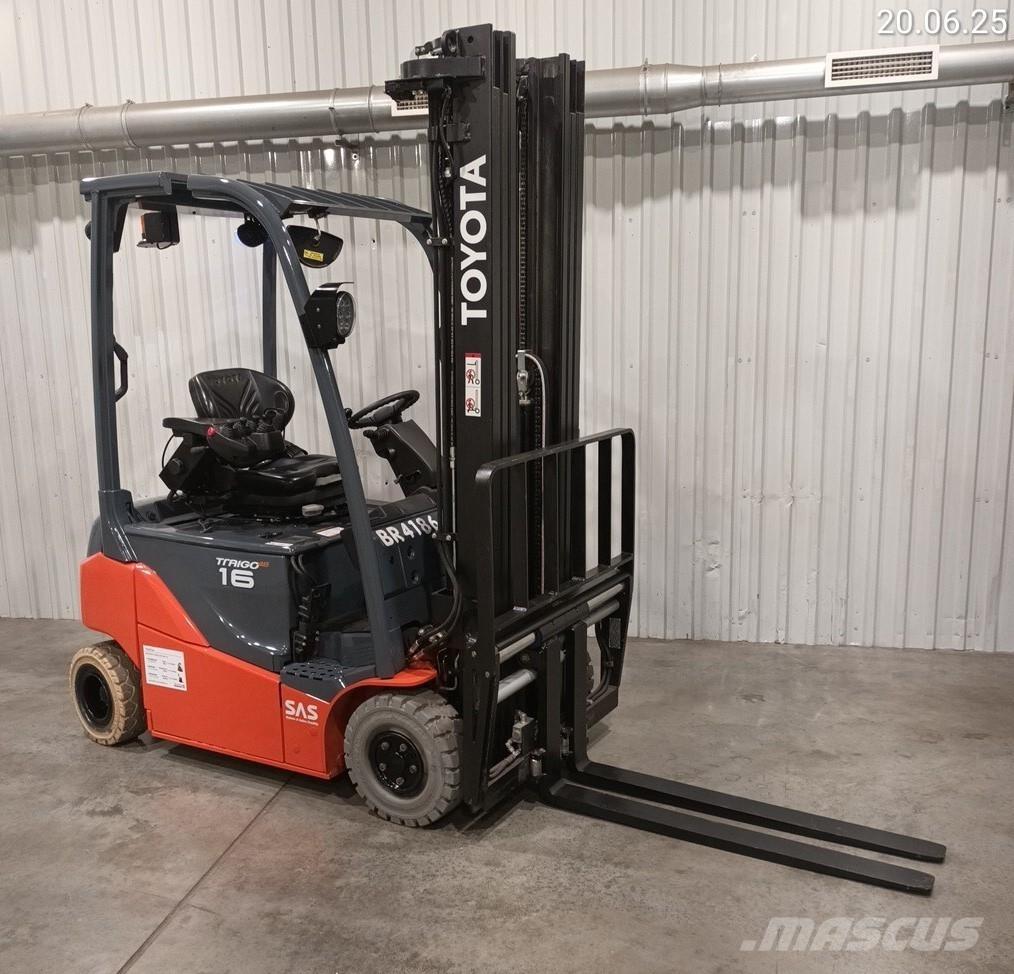 Toyota 8FBMK16T Elektrikli forkliftler