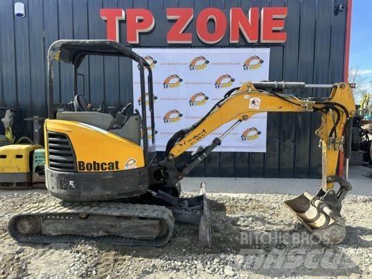 Bobcat E26 Canopy Mini ekskavatörler, 7 tona dek