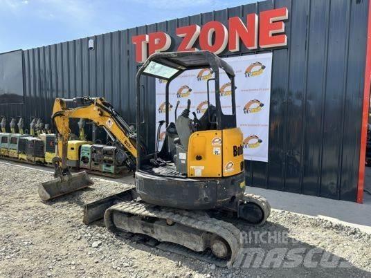 Bobcat E26 Canopy Mini ekskavatörler, 7 tona dek