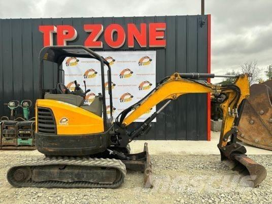 Bobcat E26 Canopy Mini ekskavatörler, 7 tona dek