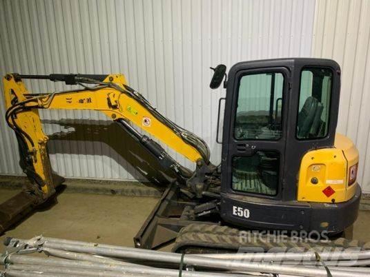 Bobcat E50 Mini ekskavatörler, 7 tona dek
