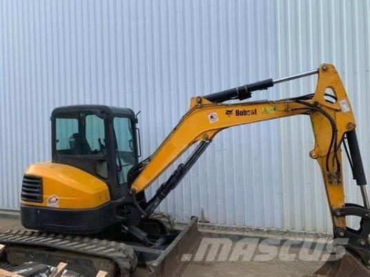 Bobcat E50 Mini ekskavatörler, 7 tona dek