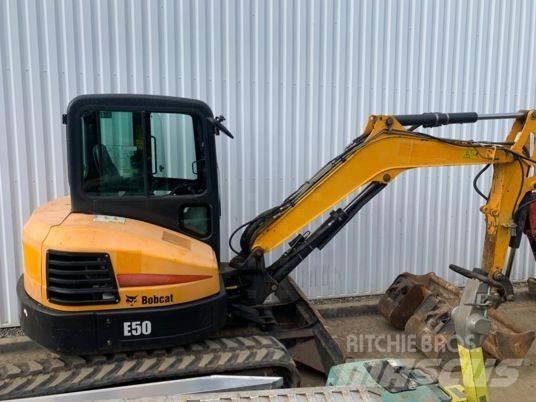 Bobcat E50EM Mini ekskavatörler, 7 tona dek