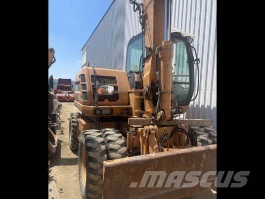 CASE WX125 Lastik tekerli ekskavatörler