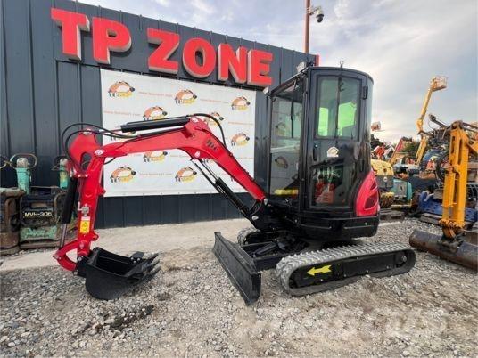 JPC HT25 Mini ekskavatörler, 7 tona dek