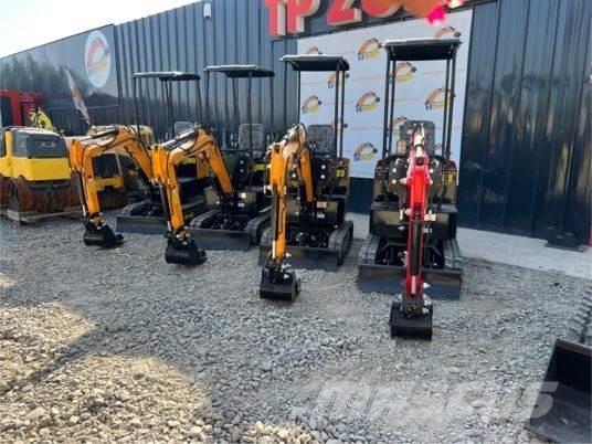JPC KV12 minipelle Mini ekskavatörler, 7 tona dek