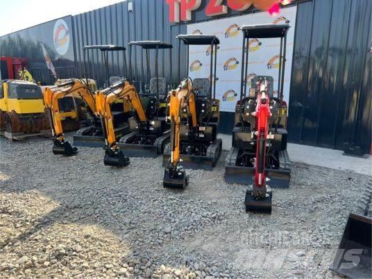 JPC KV12 minipelle Mini ekskavatörler, 7 tona dek