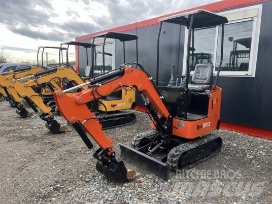 JPC Minipelle KV12 Mini ekskavatörler, 7 tona dek