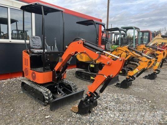 JPC Minipelle KV12 Mini ekskavatörler, 7 tona dek