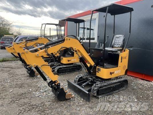JPC Minipelle KV12 Mini ekskavatörler, 7 tona dek