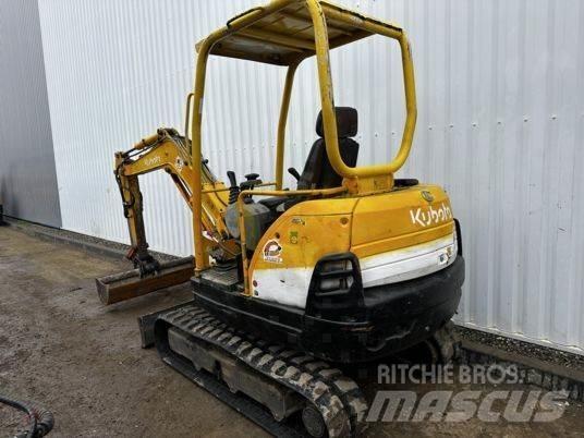 Kubota KX61-3 Canopy Mini ekskavatörler, 7 tona dek